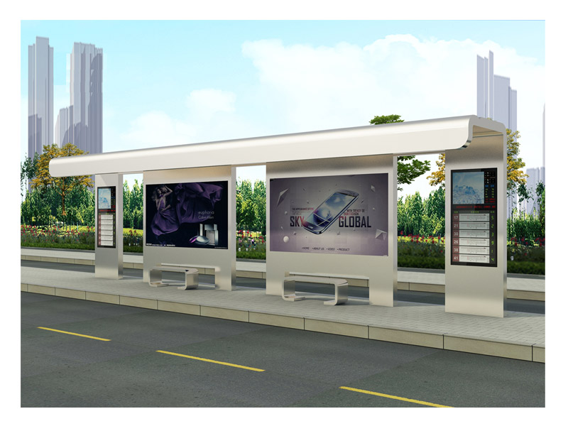 不銹鋼候車(chē)亭